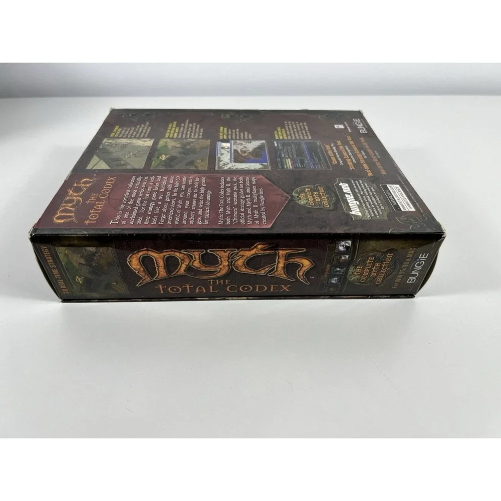 Myth: The Total Codex 1999 Bungie Video Game CD-ROM for PC Brand New Sealed